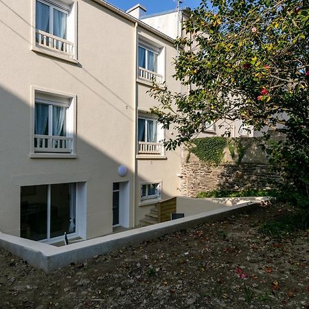 La Belle Poule : Chambre spacieuse avec sdb privative, cuisine et salon partagés, terrasse, proche facs et centre Brest Extérieur photo