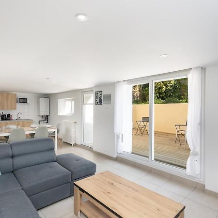 La Belle Poule : Chambre spacieuse avec sdb privative, cuisine et salon partagés, terrasse, proche facs et centre Brest Extérieur photo