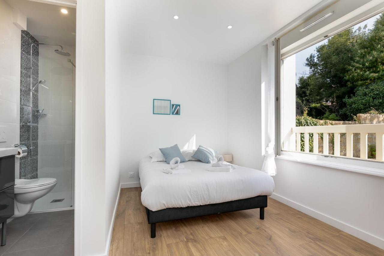 La Belle Poule : Chambre spacieuse avec sdb privative, cuisine et salon partagés, terrasse, proche facs et centre Brest Extérieur photo
